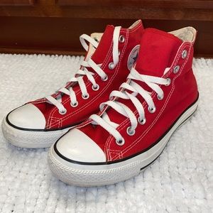 Red Converse High Top